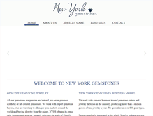 Tablet Screenshot of newyorkgemstones.com